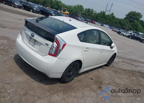 2012 Toyota Prius Two из США, поврежденный, VIN JTDKN3DU9C5448396